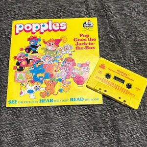 Popples Kids Storybook and Cassette Set